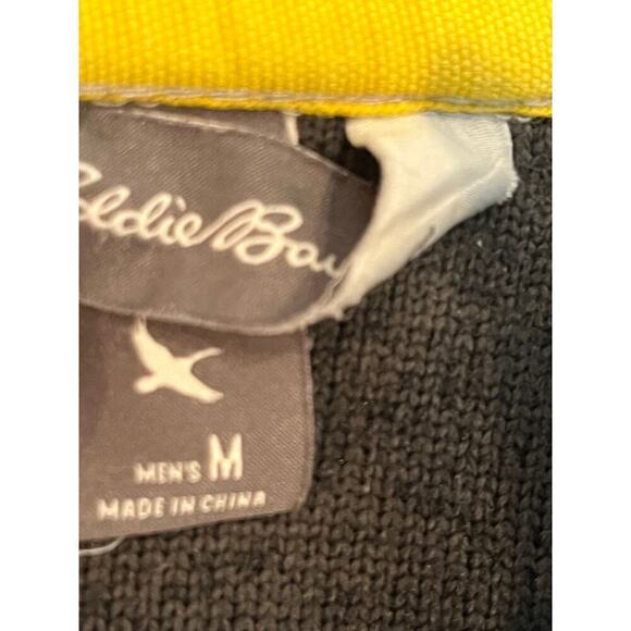 Eddie Bauer Men's Full Zip Knit Jacket. Grey. Medium. Outdoors. Casual. - Picture 5 of 7